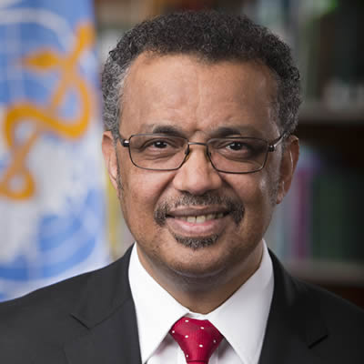 Dr Tedros Adhanom Ghebreyesus WHO Director-General